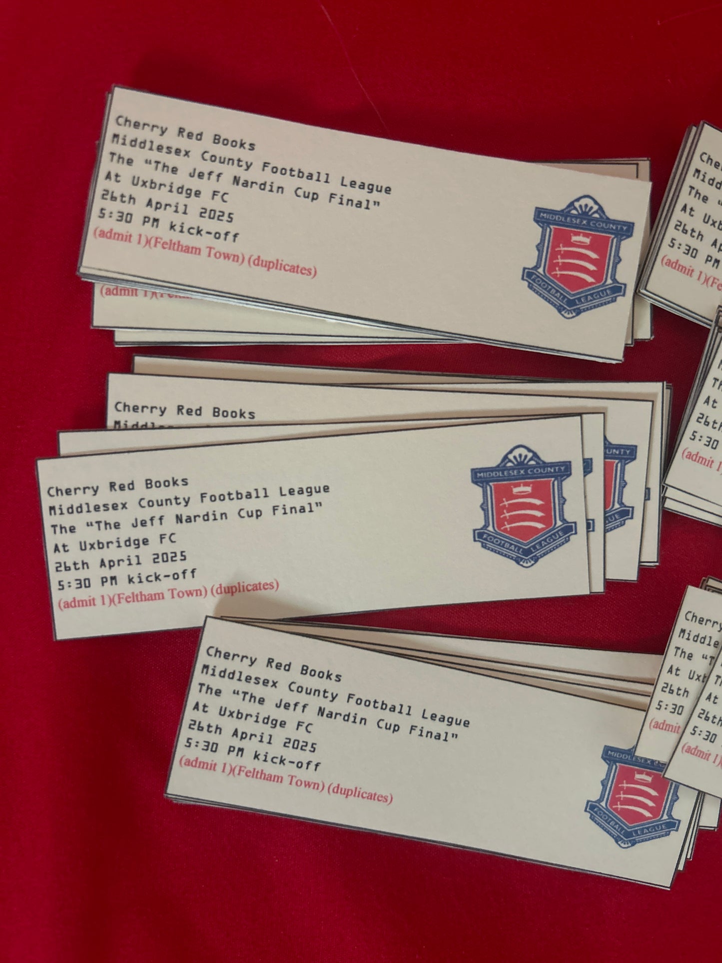 League Cup Final Ticket